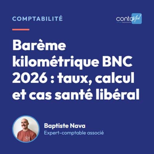 Barème kilométrique BNC 2026 : taux, calcul et cas santé libéral